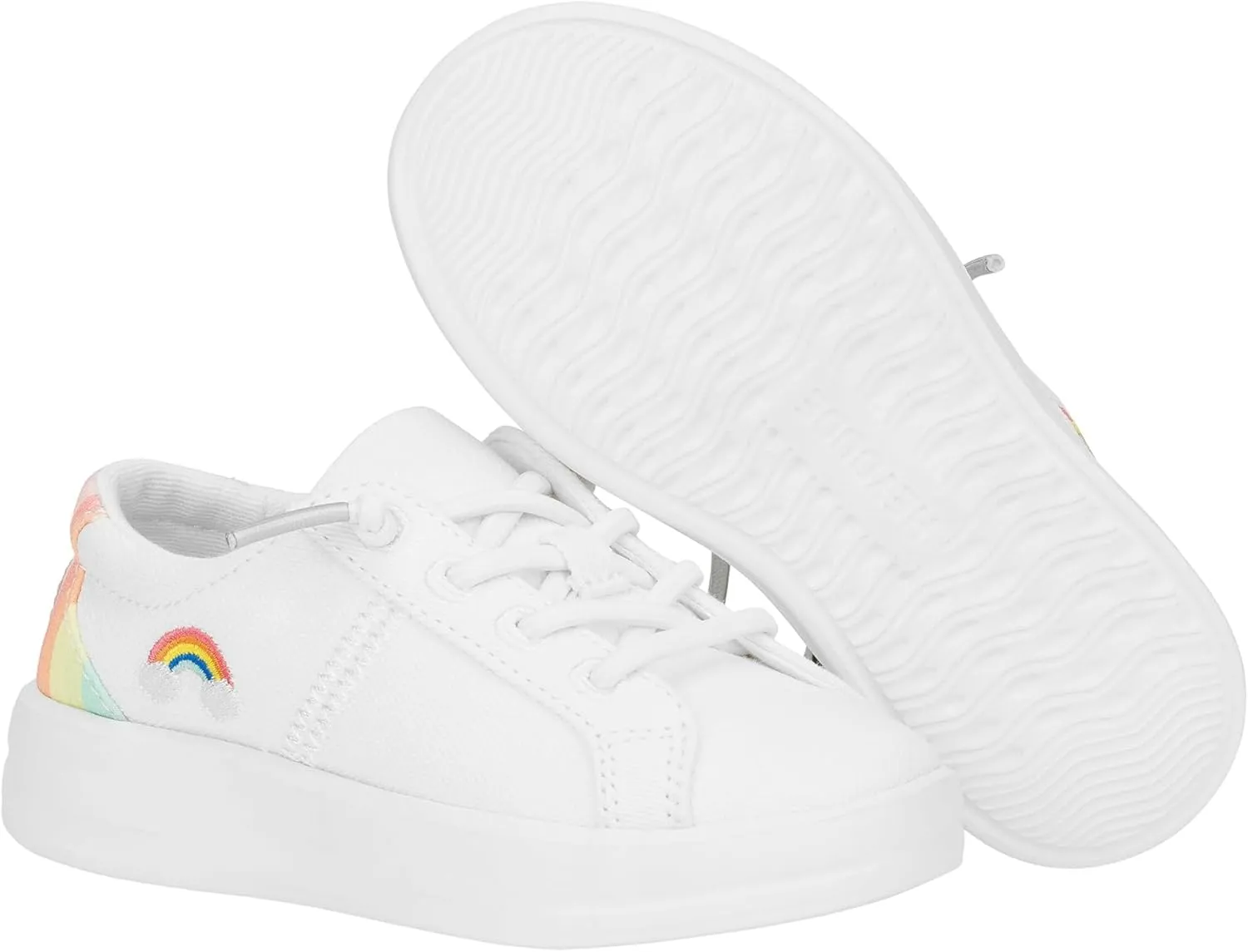 Hey Dude Kids Karina Sparkle (Toddler) - Sneakers for Kids - Cotton Lining - Cushioned Insole - Rubber Outsole