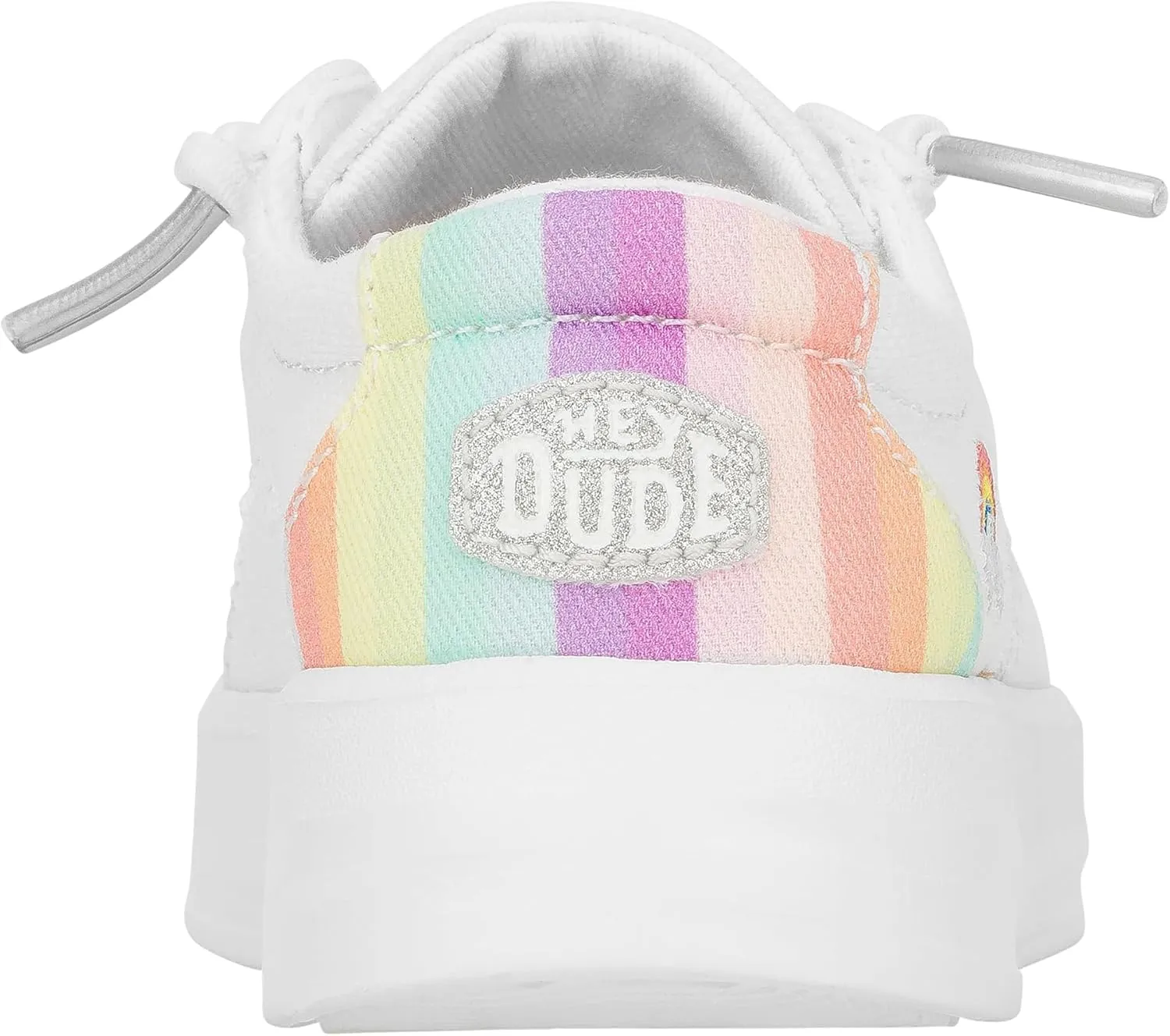 Hey Dude Kids Karina Sparkle (Toddler) - Sneakers for Kids - Cotton Lining - Cushioned Insole - Rubber Outsole
