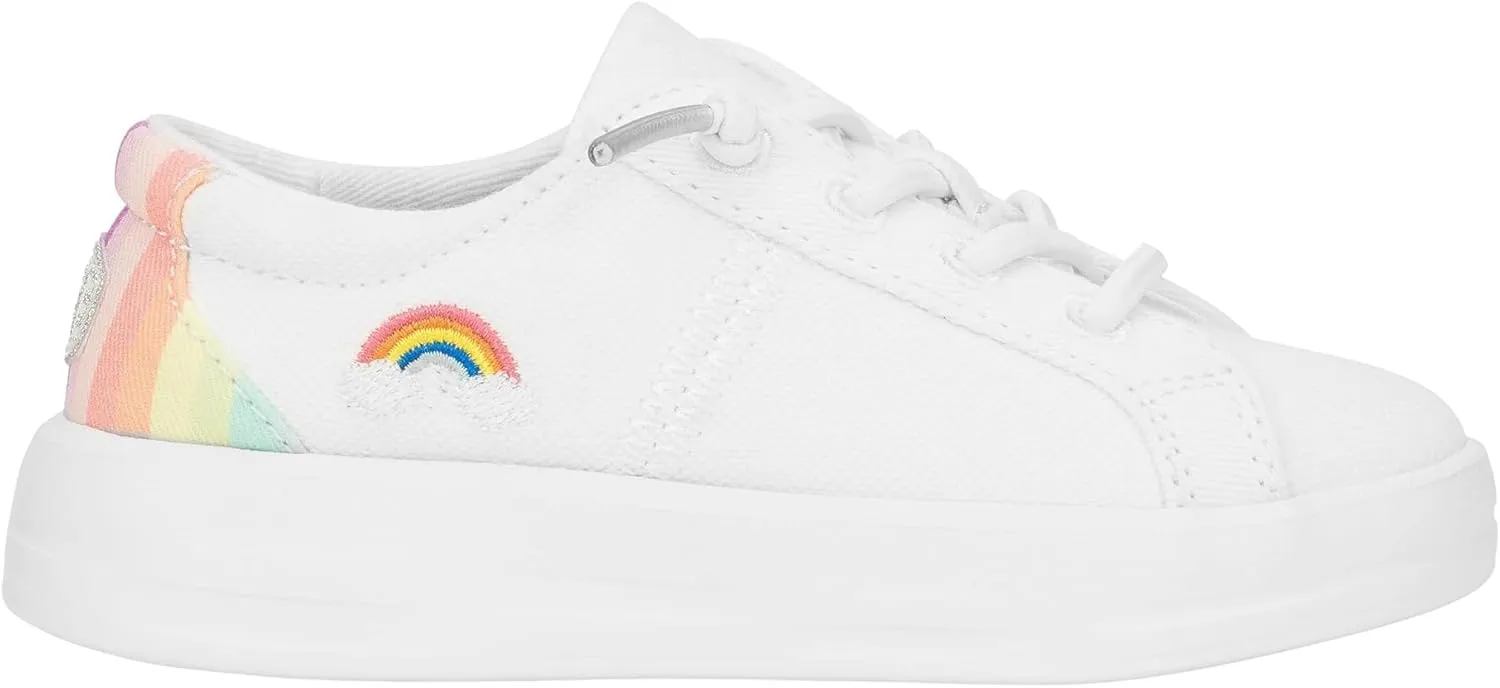 Hey Dude Kids Karina Sparkle (Toddler) - Sneakers for Kids - Cotton Lining - Cushioned Insole - Rubber Outsole