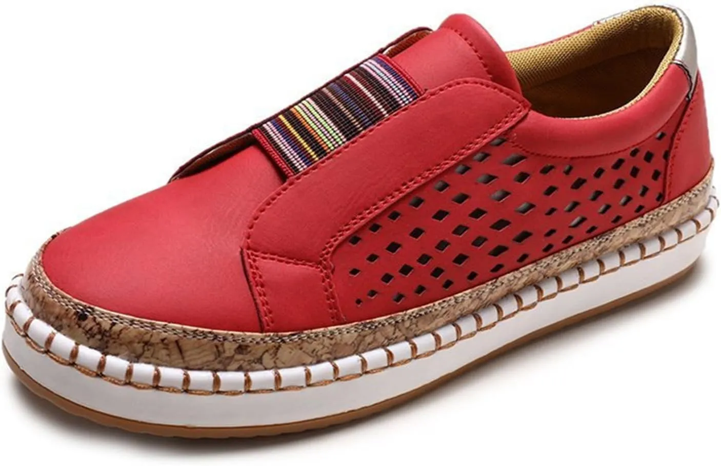 Lausiuoe Shoes For Women Dressy Comfortable Fashion Canvas Shoes Classic Casual Low Top Slip On Sneakers Walking Flat Loafers