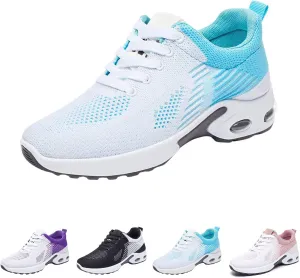 Orthopedic Sneakers for Women Arch Support Walking Shoes Comfortable Slip On Running Shoes Mesh Air Cushion Sneakers