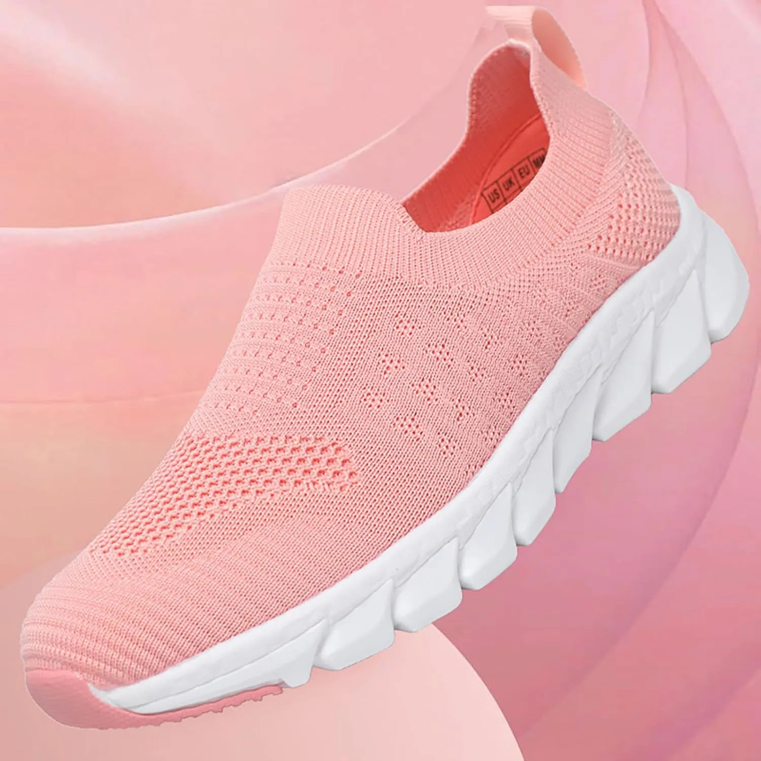 Women Running Shoes Lightweight Tennis Shoes Non Slip Tennis Shoes Womens Slip On Woman Shoes Casual Casual Sneakers Platform Tennis Shoe White Loafers